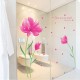 Sticker decorativ, Flori roz, 205 cm, 796STK