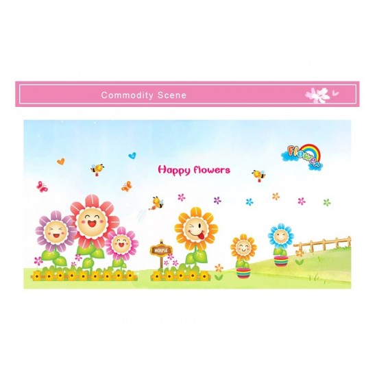 Sticker decorativ, Flower, 120 cm, 710STK