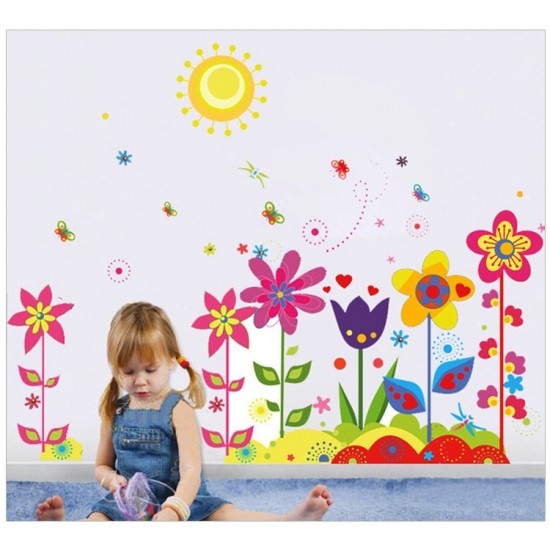 Sticker decorativ, Flower, 90 cm, 711STK