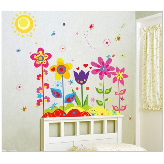 Sticker decorativ, Flower, 90 cm, 711STK