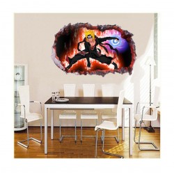 Sticker decorativ, Gaura in perete 3D, Anime, 85 cm, 1000-2STK Sticker decorativ, Gaura in perete 3D, Anime, 85 cm, 1000-2STK