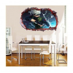 Sticker decorativ, Gaura in perete 3D, Anime, 85 cm, 1002STK-1 Sticker decorativ, Gaura in perete 3D, Anime, 85 cm, 1002STK-1