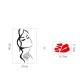 Sticker decorativ, Girl, 57 cm, 820STK