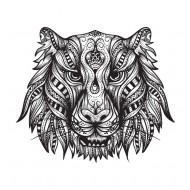 Sticker decorativ, Leu, 55 cm, 1144STK