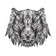 Sticker decorativ, Leu, 55 cm, 1144STK