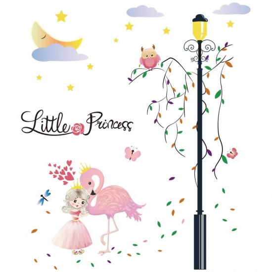Sticker decorativ, Little Princess, 115 cm, 792STK Sticker decorativ, Little Princess, 115 cm, 792STK