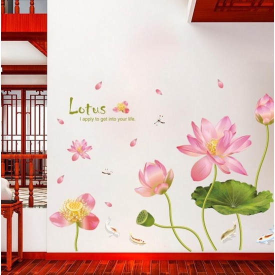 Sticker decorativ, Lotus, 140 cm, 774STK