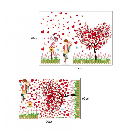 Sticker decorativ, Love you, 105 cm, 758STK