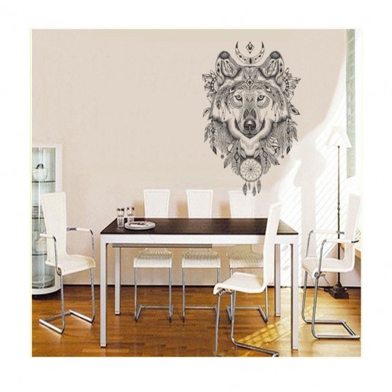 Sticker decorativ, Lup, 85 cm, 1077STK