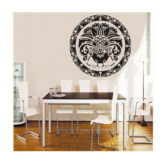 Sticker decorativ Mandala, 55 cm, 1080STK