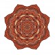 Sticker decorativ Mandala, Maro, 50 cm , 1059STK