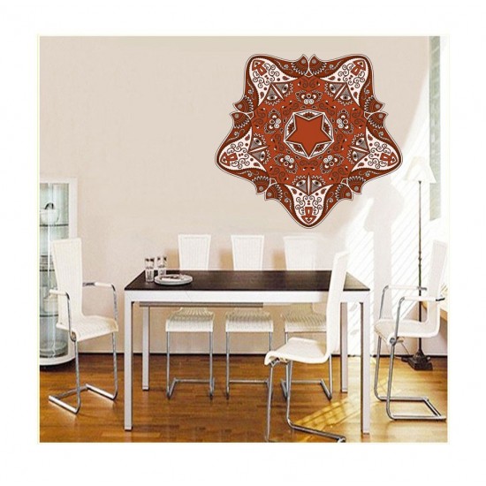 Sticker decorativ Mandala, Maro, 50 cm , 1060STK
