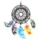 Sticker decorativ Mandala cu pene, 80 cm , 1081STK