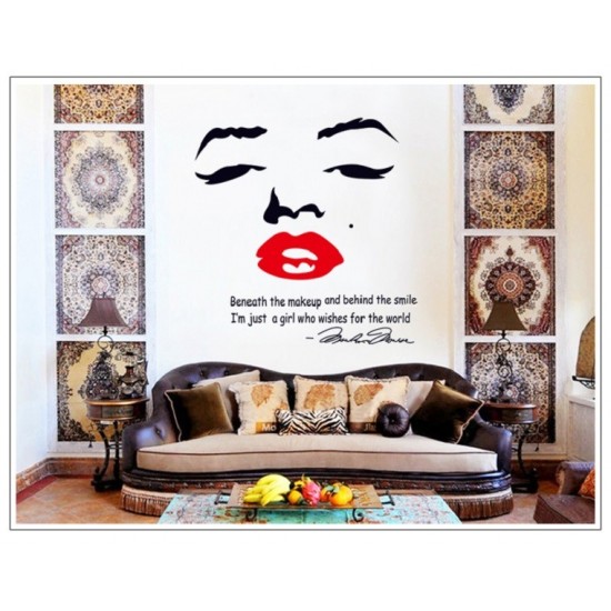 Sticker decorativ, Marilyn Monroe, 87 cm, 709STK