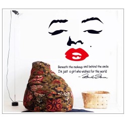 Sticker decorativ, Marilyn Monroe, 87 cm, 709STK