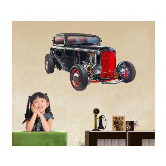 Sticker decorativ, Masina, 80 cm, 1013-2STK