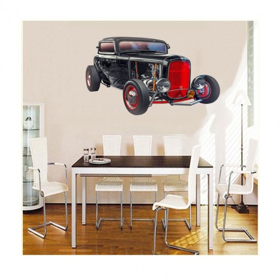 Sticker decorativ, Masina, 80 cm, 1013-2STK