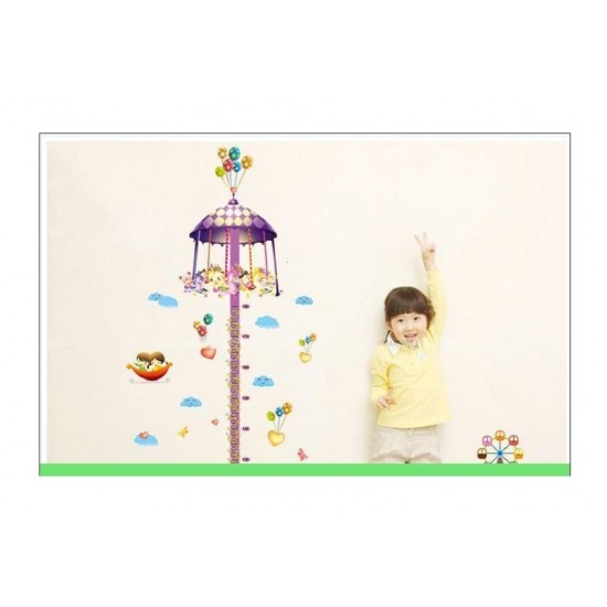 Sticker decorativ, Masuratoare, Parc de distratii, 185 cm, 705STK