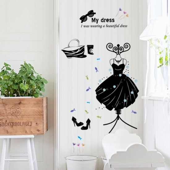 Sticker decorativ, Moda, My dress, 110 cm, 701STK Sticker decorativ, Moda, My dress, 110 cm, 701STK