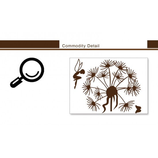 Sticker decorativ, My love, Flower, 160 cm, 766STK
