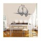 Sticker decorativ, Pasari, 55 cm, 1143STK