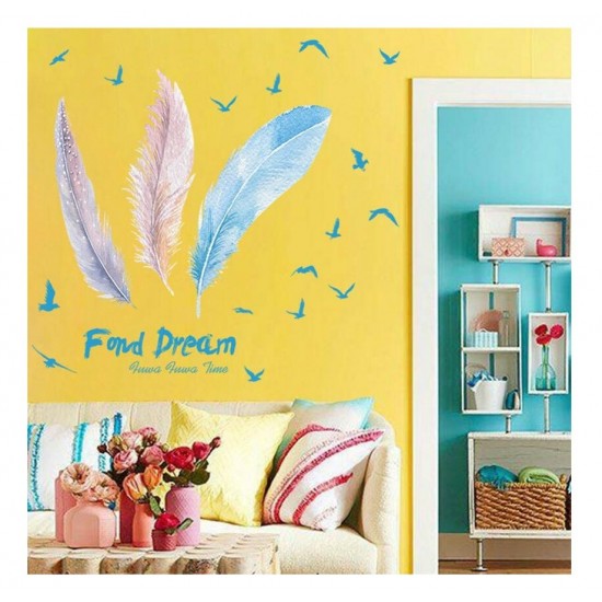 Sticker decorativ, Pene, 115 cm, 720STK