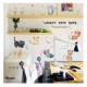 Sticker decorativ, Pisici, Lovely cats home, 135 cm, 728STK