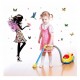Sticker decorativ, Printesa, Fluturi, 110 cm, 730STK Sticker decorativ, Printesa, Fluturi, 110 cm, 730STK