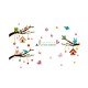 Sticker decorativ, Ramurele cu animale, 160 cm, 770STK Sticker decorativ, Ramurele cu animale, 160 cm, 770STK