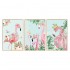 Sticker decorativ, Tablou flamingo, 93 cm, 806STK