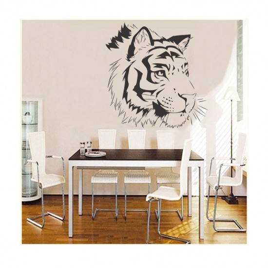 Sticker decorativ, Tigru, 55 cm, 1075STK Sticker decorativ, Tigru, 55 cm, 1075STK