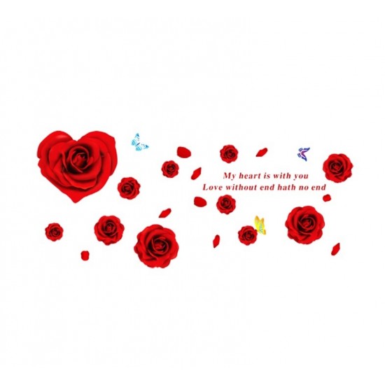Sticker decorativ, Trandafiri, 160 cm, 735STK