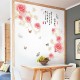 Sticker decorativ, Trandafiri cu fluturi, 160 cm, 753STK Sticker decorativ, Trandafiri cu fluturi, 160 cm, 753STK