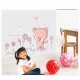 Sticker decorativ, Ursulet, Love you every day, 100 cm, 713STK
