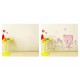 Sticker decorativ, Ursulet, Love you every day, 100 cm, 713STK