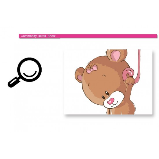 Sticker decorativ, Ursuleti, Baby shower, 77 cm, 712STK Sticker decorativ, Ursuleti, Baby shower, 77 cm, 712STK