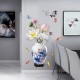 Sticker decorativ, Vaza cu flori, 120 cm, 784STK