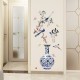 Sticker decorativ, Vaza cu flori, 137 cm, 760STK