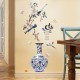 Sticker decorativ, Vaza cu flori, 137 cm, 760STK