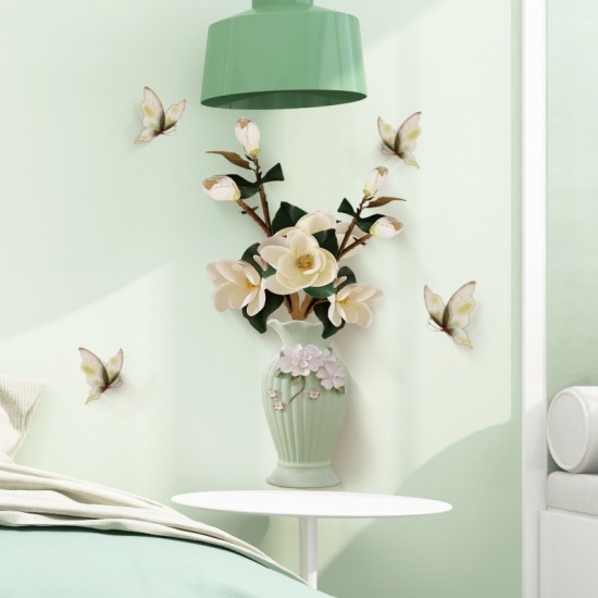 Sticker decorativ, Vaza cu flori, 75 cm, 815STK