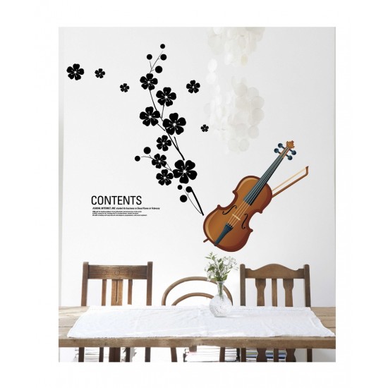 Sticker decorativ, Vioara, 75 cm, 809STK