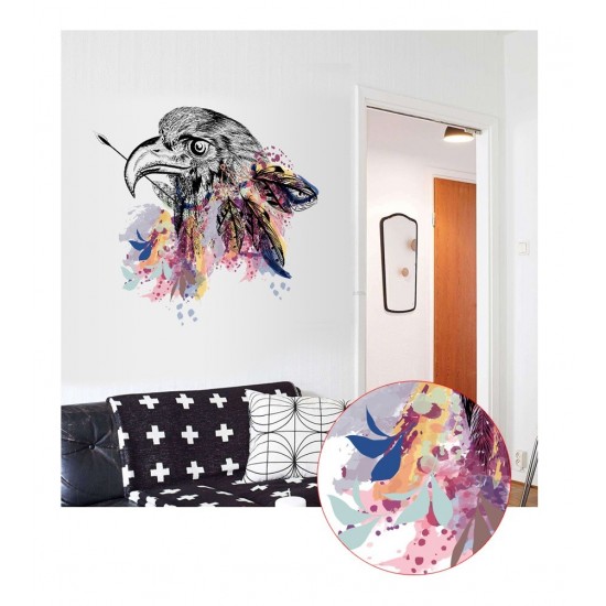 Sticker decorativ, Vultur, 72.5 cm, 717STK