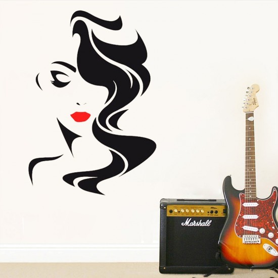 Sticker decorativ, Woman, 62 cm, 807STK