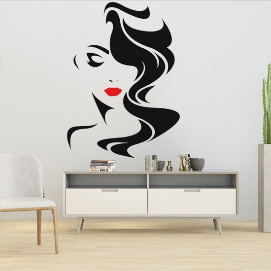 Sticker decorativ, Woman, 62 cm, 807STK