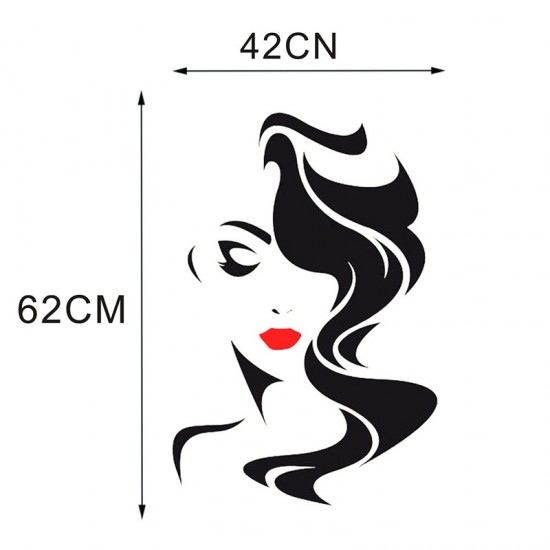 Sticker decorativ, Woman, 62 cm, 807STK