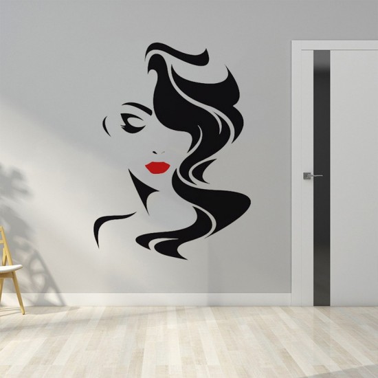 Sticker decorativ, Woman, 62 cm, 807STK