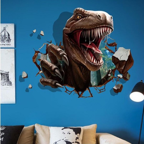 Sticker decorativ cu Dinozaur, 95 cm, 777STK