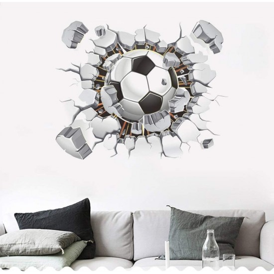 Sticker decorativ cu Fotbal, 60 cm, 1124STK Sticker decorativ cu Fotbal, 60 cm, 1124STK
