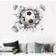 Sticker decorativ cu Fotbal, 60 cm, 1124STK Sticker decorativ cu Fotbal, 60 cm, 1124STK