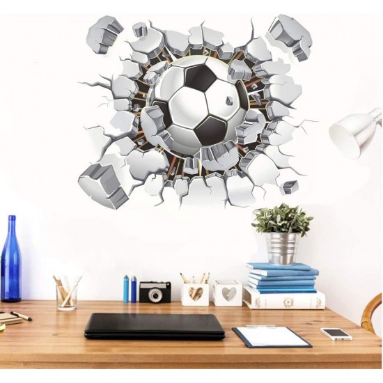 Sticker decorativ cu Fotbal, 60 cm, 1124STK Sticker decorativ cu Fotbal, 60 cm, 1124STK